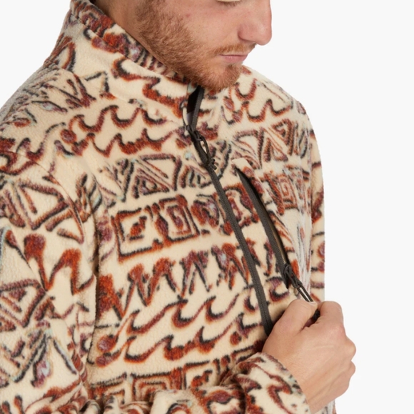 BILLABONG NEW Boundary Mock Neck Fleece - Picture 3 of 15